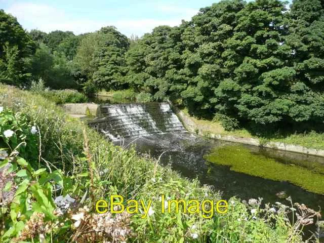 Photo 6x4 River Dearne with Weir Haigh/SE2912 Bretton Country Park. c2008