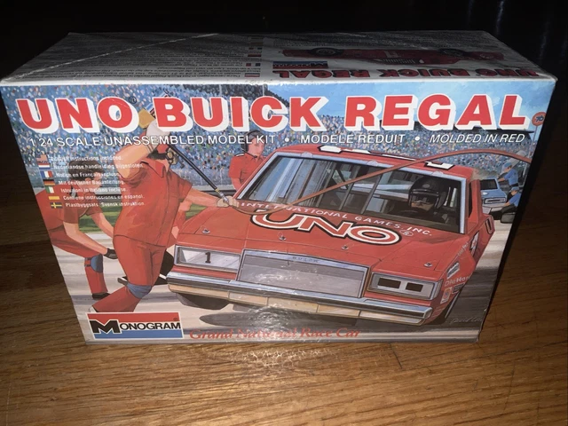 Maquette Monogram 1/24 Buick Regal UNO Grand National Race Car - Kit Plastique