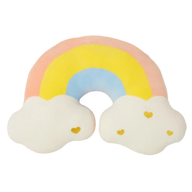 Cojín de tela arco iris cojín decorativo arco iris decoración