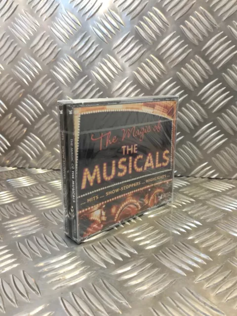 THE MAGIC OF MUSICALS - Sealed 4 Disc Boxset Compilation - Musicals CD Gift