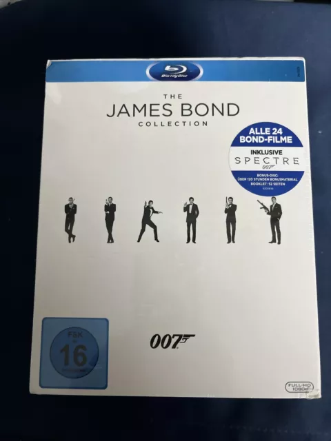 The James Bond Collection 2016 - 24 Bond Filme  | Blu-ray | Neu in Folie @430