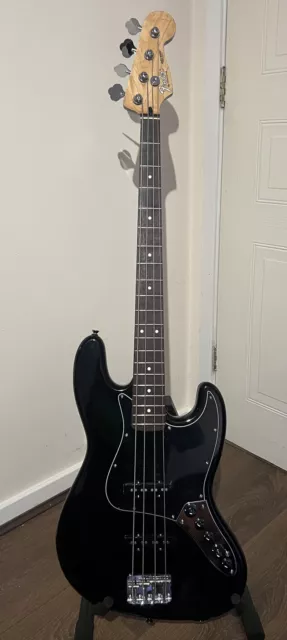 Fender 60th Anniversary Jazz Bass Upgraded w/ Sire V7 EQ, Black, Mods Available!