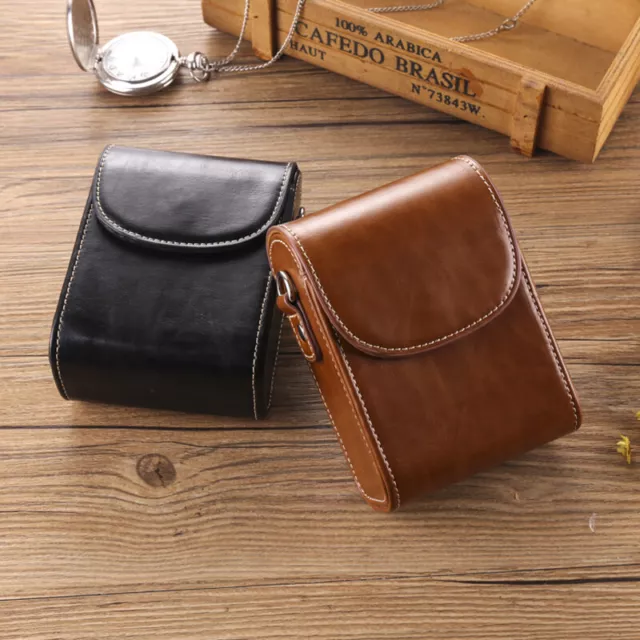 PU Leather Camera Bag Case For Sony RX100 M4 M5 GR2 GR3 Canon Nikon Fuji Leica