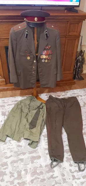 Soviet Vintage Military Uniform Army Officer Major.USSR.ORIGINAL