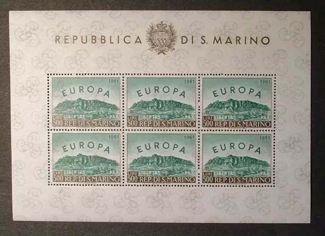 San Marine 1961 Paket Europa 500 Livre MNH
