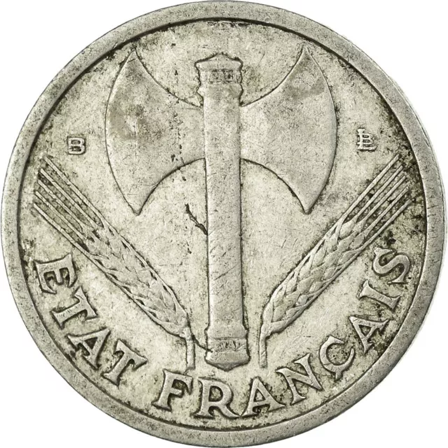 [#675942] Coin, France, Bazor, Franc, 1944, Rouen, VF(20-25), Aluminum, KM:902.2