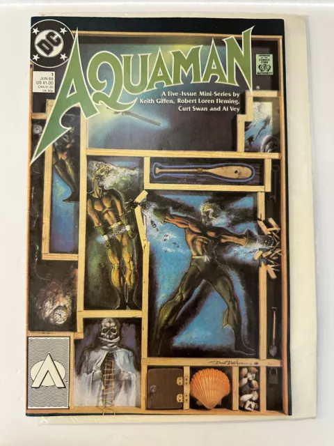 AQUAMAN #1 (JUN issue of the 1989 Five-Part Mini-Series) DC Comics