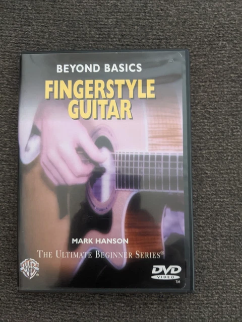 MARK HANSON FINGERSTYLE Solo Guitar VHS VG Warner Bros. Used