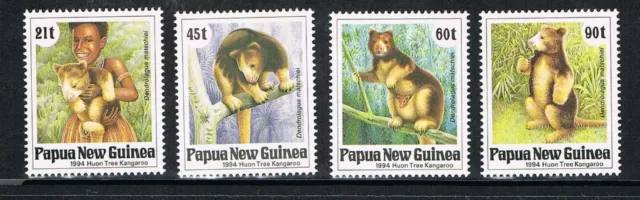 Papua-Neuguinea 1994 Mi.-Nr.698-701 Matschie-Baumkänguruh  postfrisch ** MNH