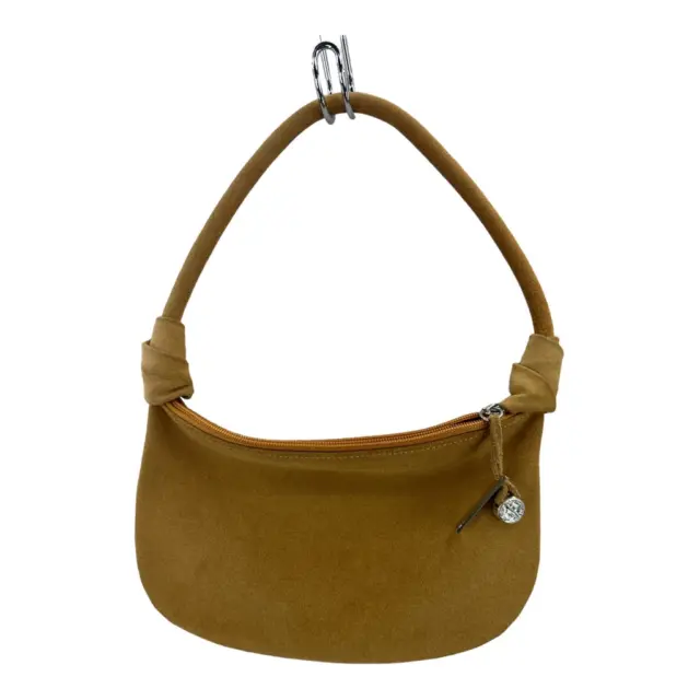 Folli Follie Womens Shoulder Bag Tan Unkown Hobo Single Strap Zip Hobo Purse S