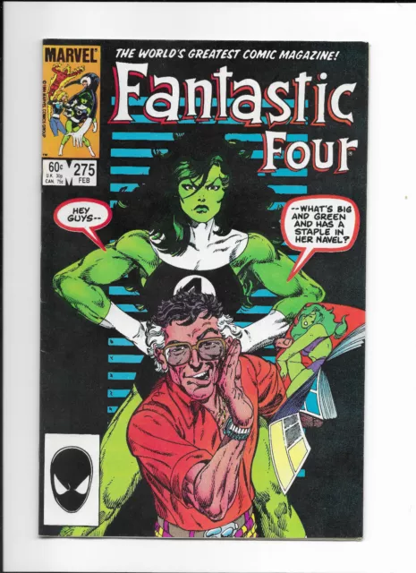 Marvel (1985) The Fantastic Four #275 in VF condition - She Hulk Centerfold