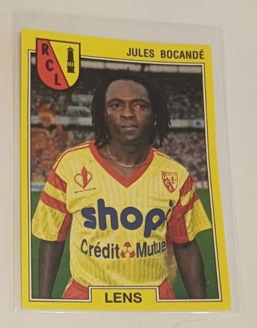 Carte Joueur PSG Jules Bocande - Saison 1987/88 - Collection Vintage