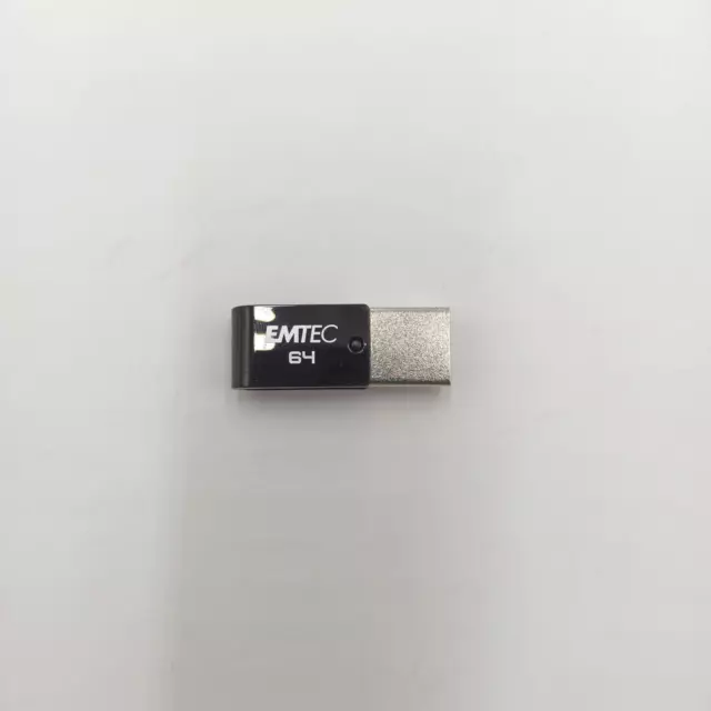 Mobile&Go Clé USB Dual T260B 64GB Zum Schwenken USB Stick Dual USB