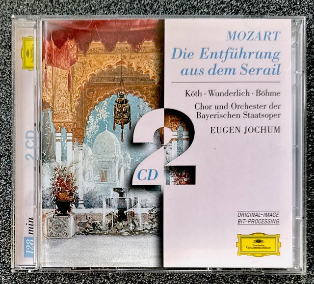 Mozart: Die Entführung aus dem Serail - Eugen Jochum CD Abduction From Seraglio