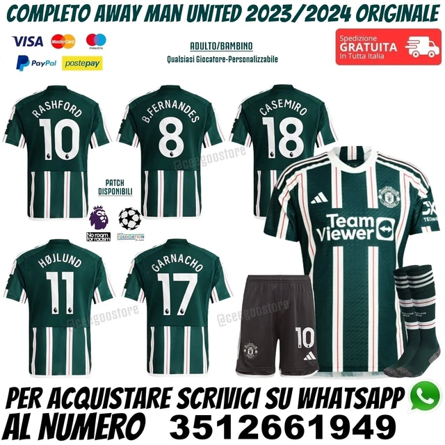 MANCHESTER UNITED 2006-2007 Rooney 8 shirt camiseta maillot trikot maglia nike
