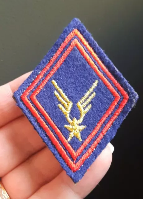 N13C écusson insigne losange ALAT aviation légère armée de terre scratch patch