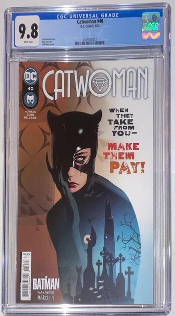 Catwoman #40 Jeff Dekal Cvr A Cgc 9.8