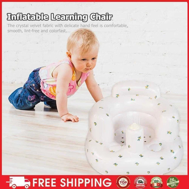 Divano gonfiabile per bambini bagno in PVC per imparare a sedersi seggiolino (frutta d'oliva)