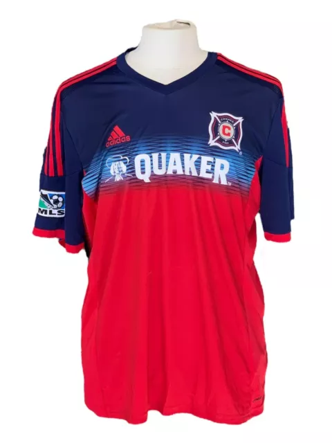 Maillot foot football Chicago Fire 2014 HOME vintage