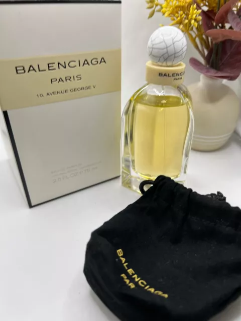 Balenciaga Paris 10 Avenue George V EDP  Spray 2.5 oz / 75 ml New Unsealed Box