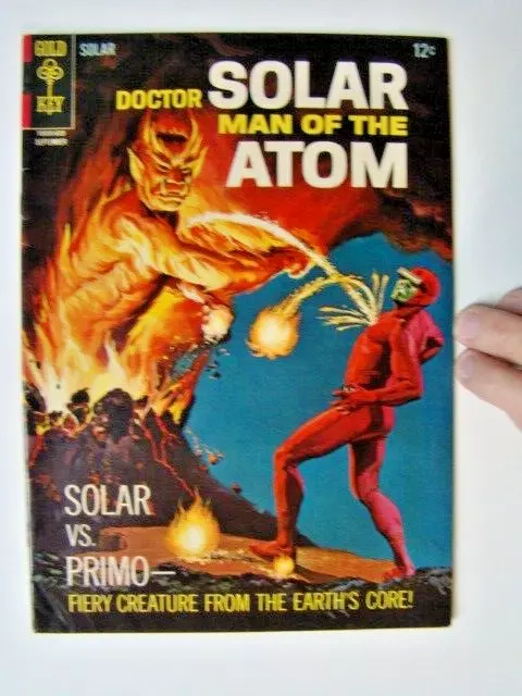 Doctor Solar Man of the Atom #17 Painted Cover Art Gold Key Comics 1966 VG/FN