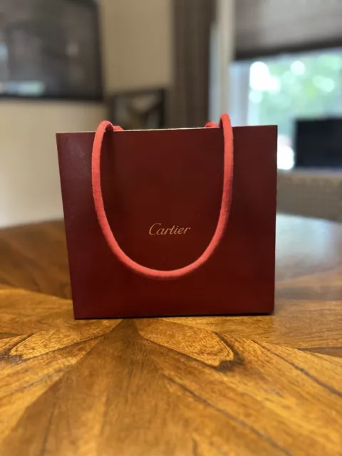 Cartier Gift Bag Shopping Paper Brand New