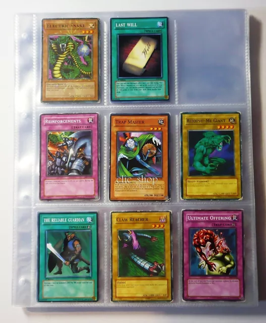 10 Fogli Nel Formato A4 Con 9 Scomparti  Per Carte Pokemon