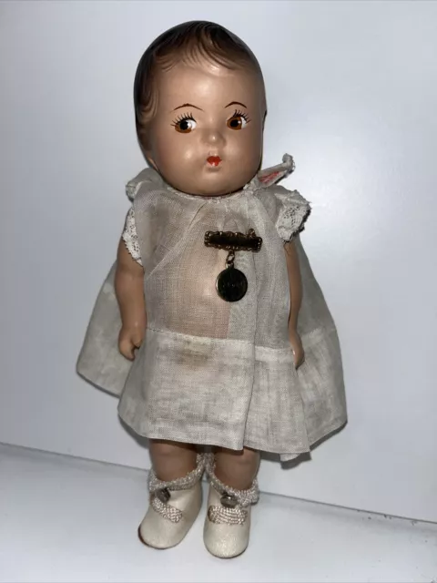 Vintage Madame Alexander Dionne Quints Quintuplets 7.5" Baby Doll MARIE