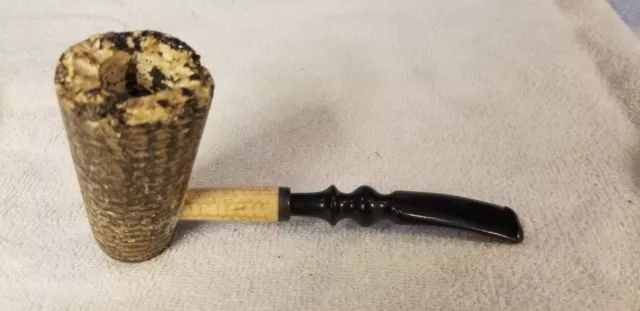 Missouri Meerschaum Patriot Corncob Tobacco Pipe Straight