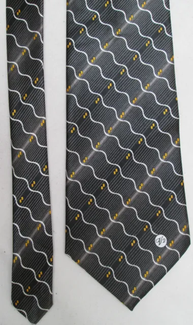 -AUTHENTIQUE cravate cravatte V2 VERSACE   100% soie  vintage
