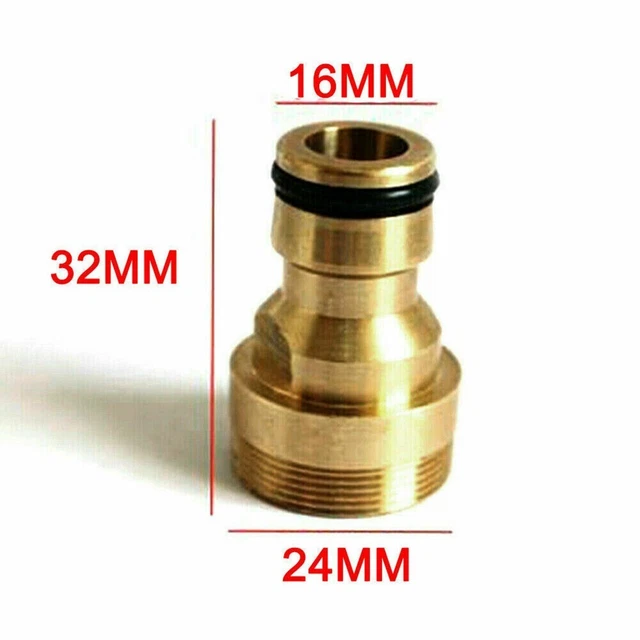 Universal Kitchen Mixer Tap To Garden Hose Pipe Connector Adapter Home Tool DE 8