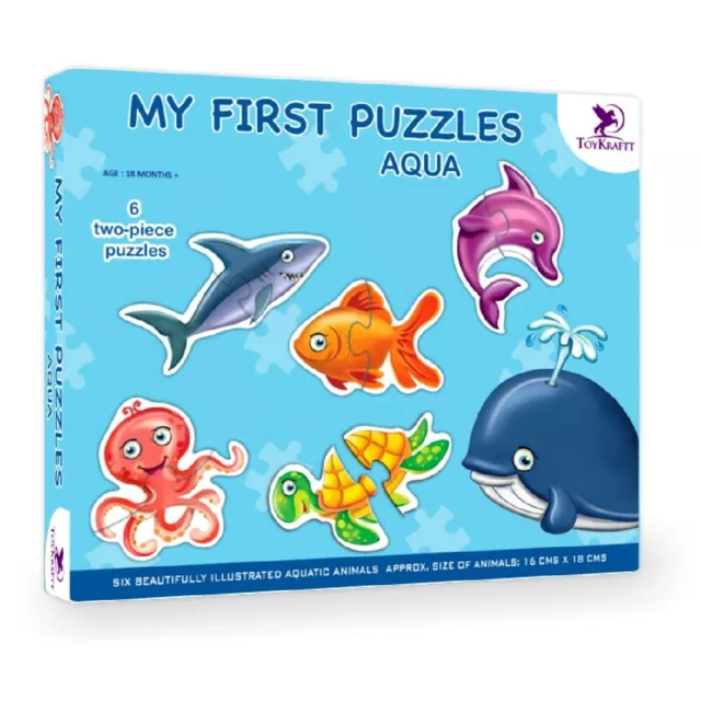 ToyKraft Kid's My First Animal Puzzles Game - Animals, Puzzles, Educational Toy