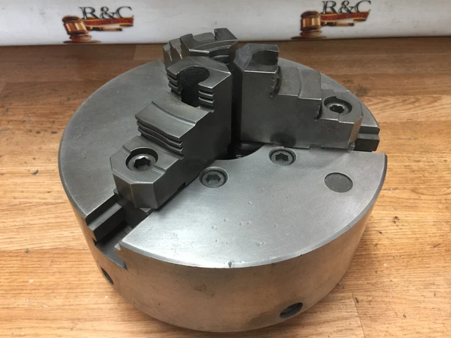 Nice 10 " Buck Chuck Steel Body Set Tru Chuck 3 Jaw Scroll D 1 6 Mount