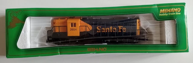Locomotive Diesel HO Santa Fe MEHANO - Athearn #4015 - éclairée - Occasion