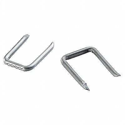 Gardner Bender Cable Staple: 9/16 in Size, Steel, Steel, 100 PK  MS-175 Gardner