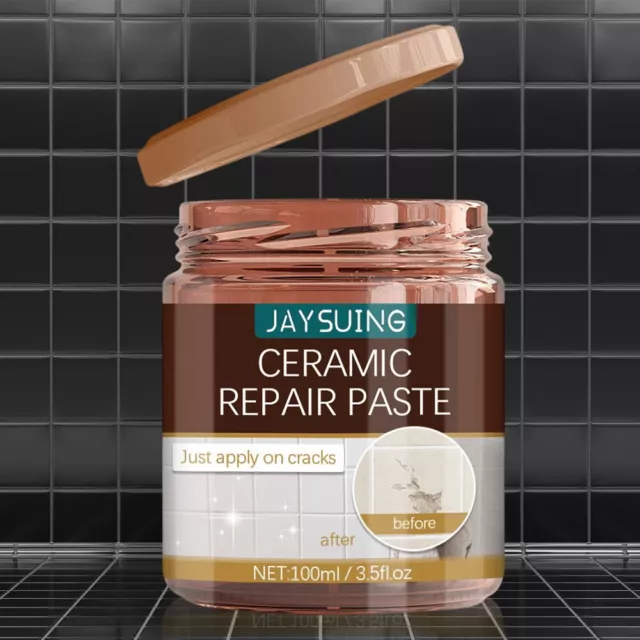 Piastrelle di ceramica 100 ml adesivo pratica pasta crack ceramica riparazione rapida per crack