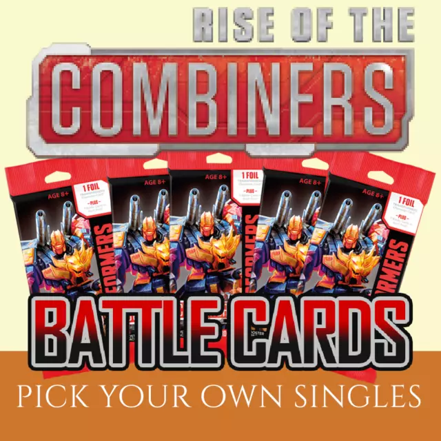 WAVE 2 Kampfkarten: RISE OF THE COMBINERS (Transformers TCG Singles)
