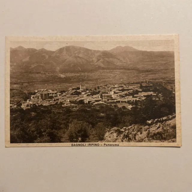 Cartolina Avellino - Bagnoli Irpino  - Panorama 1932