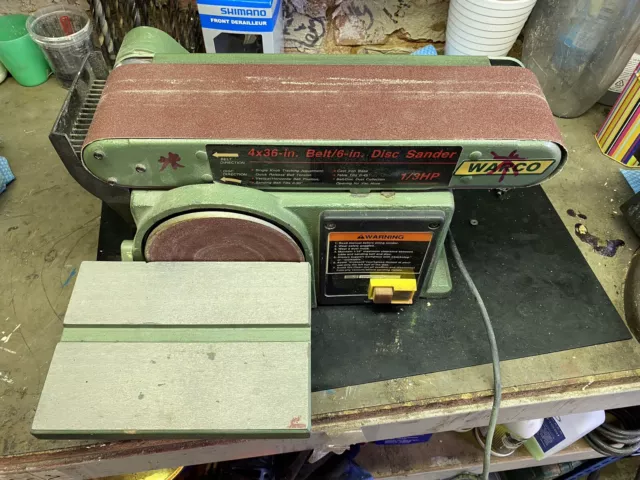 Belt Disc Sander for The Work Bench