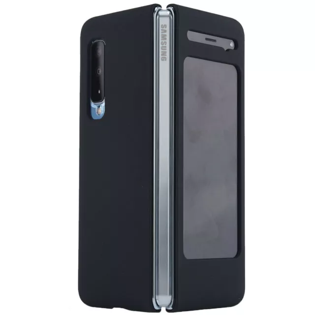 For Samsung Galaxy Fold Luxury 360 Shockproof PC Frosted Matte Case Bumper Cover