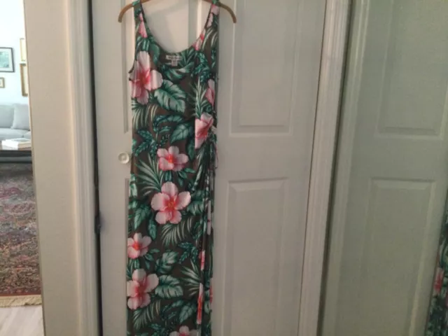 Tommy Bahama Flora Bora maxi dress size m