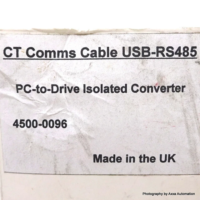 thumbnail image 2 of CT USB Comms Cable 4500-0096 For Nidec Drives M600 M700 – Control Techniques 2 of 6
