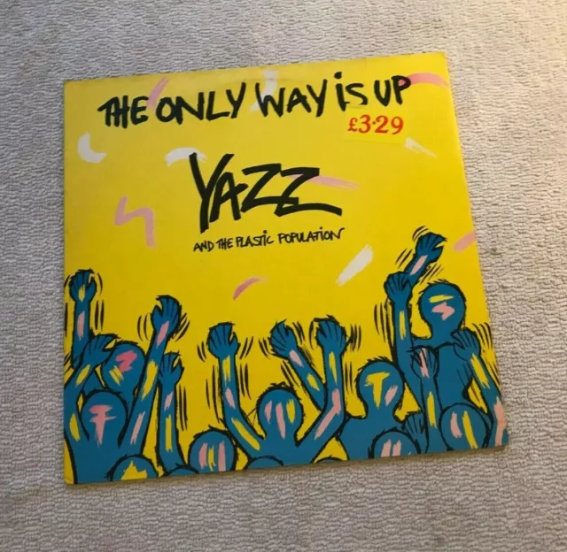 Yazz And The Plastic Population ~ The Only Way Is Up ~ 1988 12" Vinyl Blr 4T Ex
