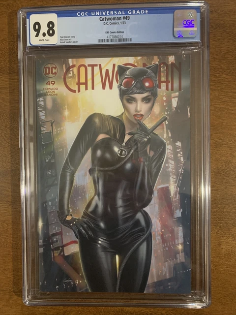 ✨CATWOMAN #49 - CGC 9.8 - Natali Sanders Variant - Ltd 800 w/COA - KRS Comics