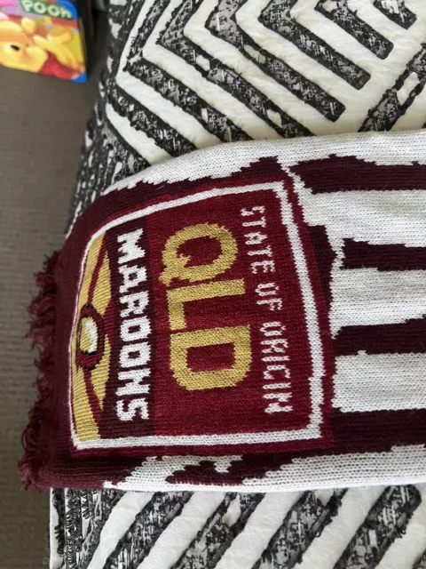 NRL-State Of Origin-Queensland Maroons Scarf ￼￼