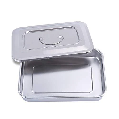 Surgical Trays Stainless Steel Dental Instruments Tray Organizer Hold...