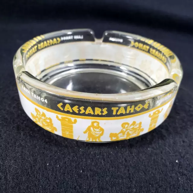 Vintage Caesars Tahoe Hotel Casino Ashtray - Lake Tahoe Nevada