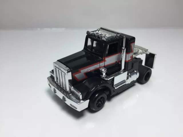 TYCO PETERBUILT Truck Cab BLACK & red/silver  ~ BRAND NEW ~ UNUSED ~ SUPER CLEAN