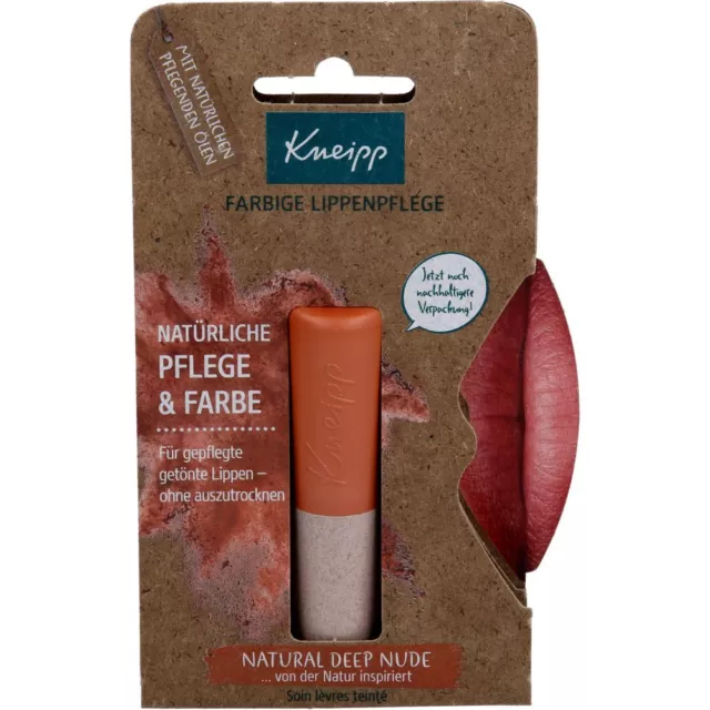 KNEIPP farbige Lippenpflege natural deep nude 3.5 g PZN16896398