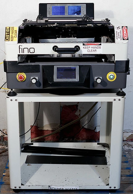 Essemtec FINO Semiautomatic PCB Screen Printer 450 mm x 500 mm